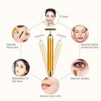 GoldenSkin Revitalizing Electric Facial Massage Roller